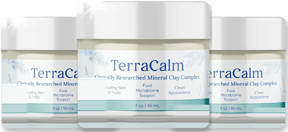 Three-jar TerraCalm pack